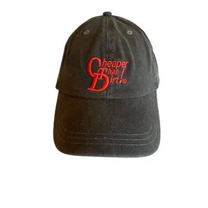 Cheaper Than Dirt Adjustable Black Cap By 5ive Star Gear